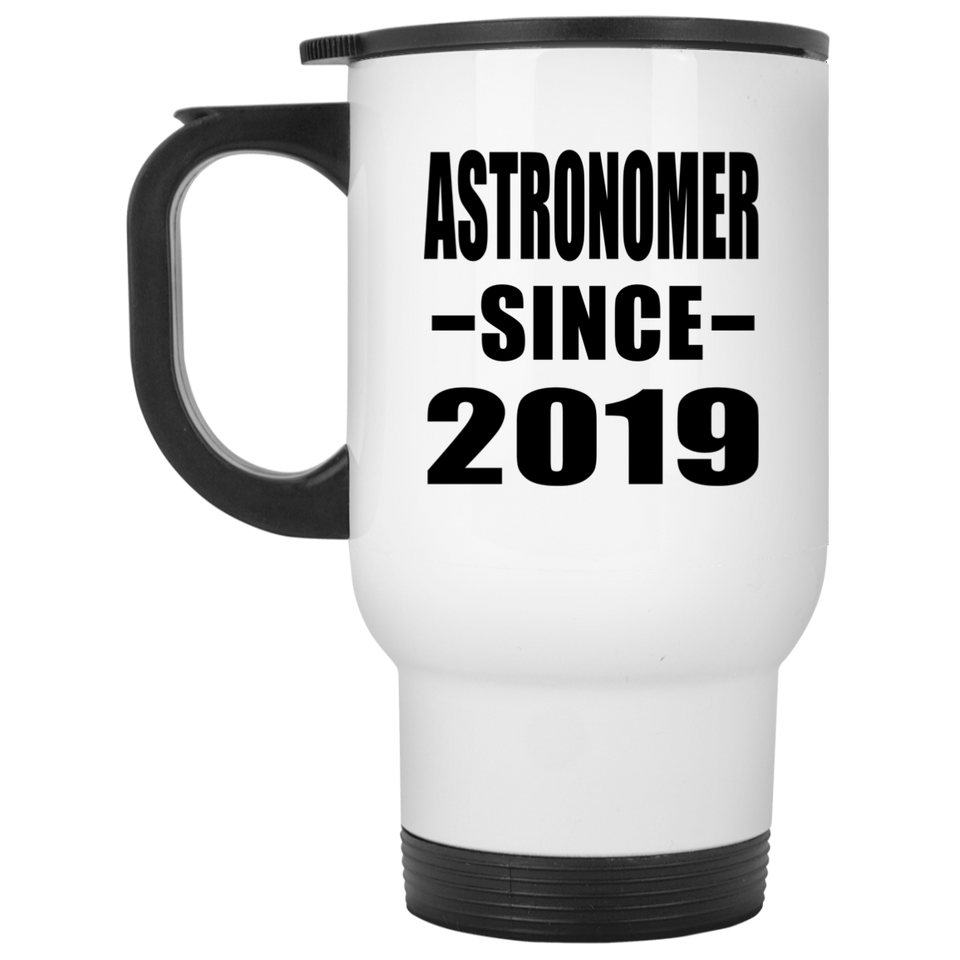 Astronomer Since 2019 - White Travel Mug