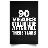 90th Anniversary 90 Years Still In Love After These Years - Poster Portrait