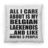 All I Care About Is My Belgian Laekenois - Throw Pillow