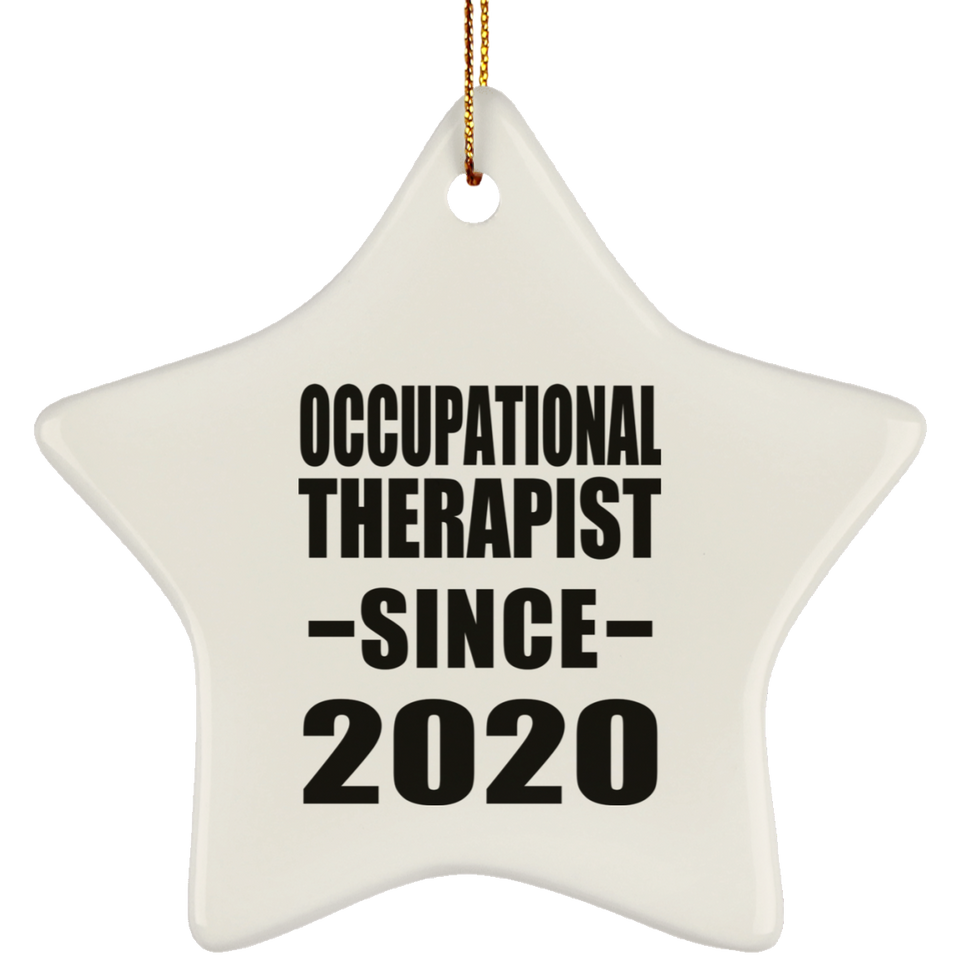 Occupational Therapist Since 2020 - Star Ornament