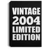 20th Birthday Vintage 2004 Limited Edition - Canvas Portrait