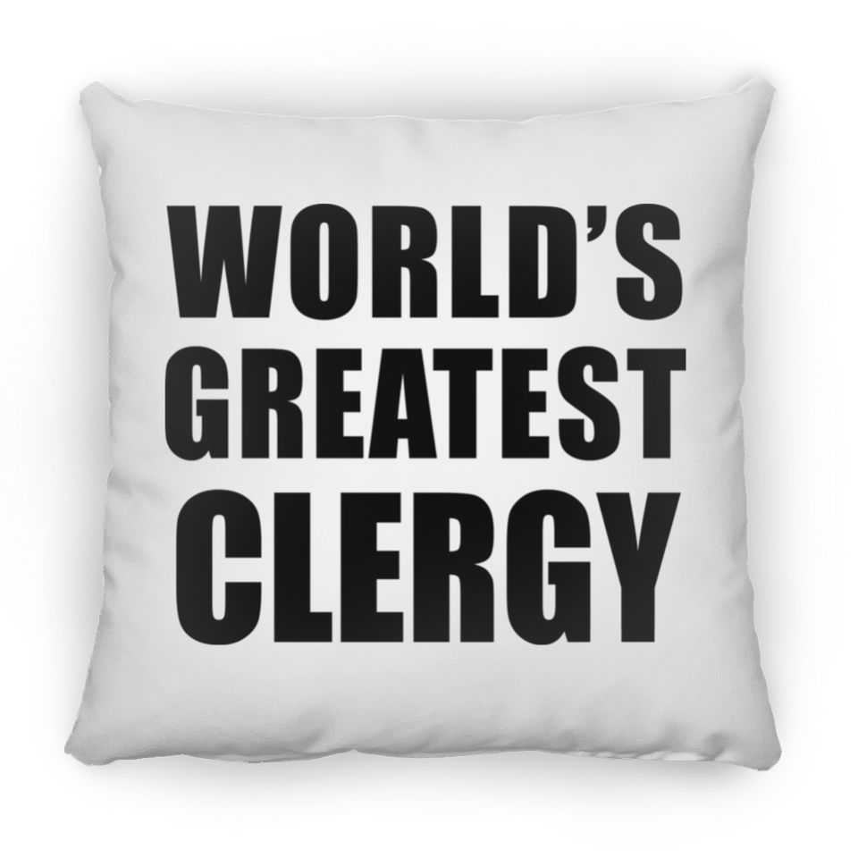 World's Greatest Clergy - Throw Pillow