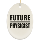Future Physicist - Oval Ornament