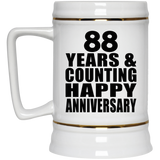 Happy 88th Anniversary 88 Years & Counting - Beer Stein