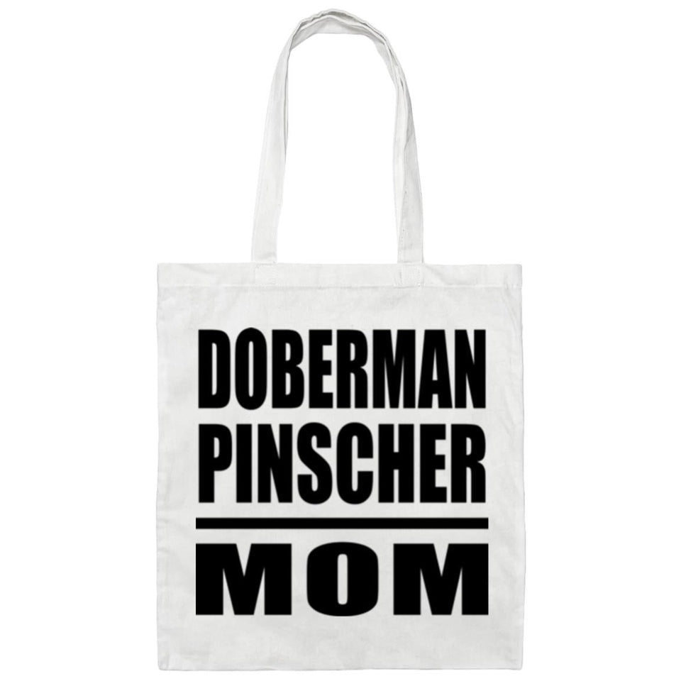 Doberman Pinscher Mom - Tote Bag White