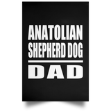Anatolian Shepherd Dog Dad - Poster Portrait
