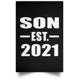 Son Established EST. 2021 - Poster Portrait