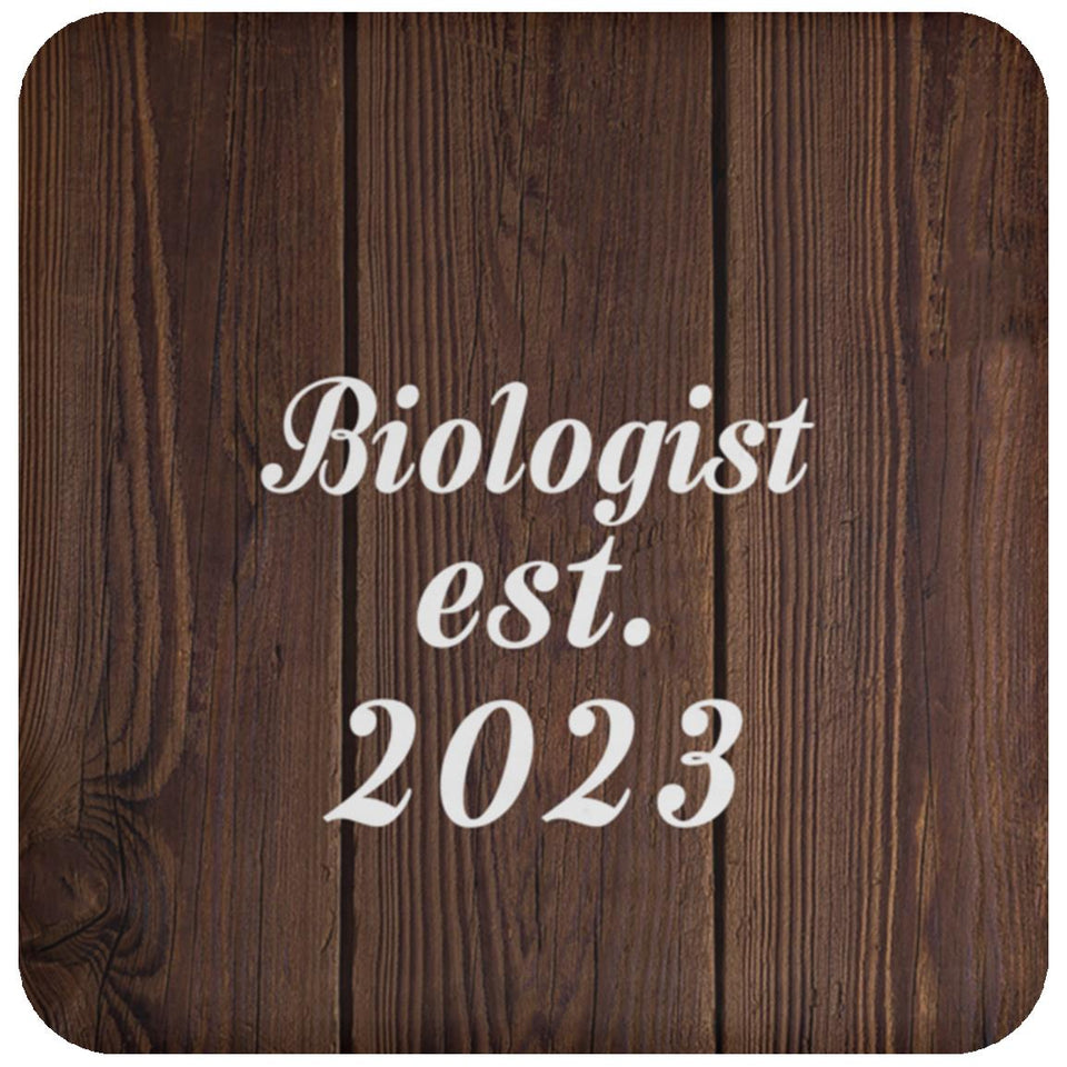 Biologist Established Est. 2023 - Drink Coaster D