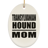 Transylvanian Hound Mom - Oval Ornament
