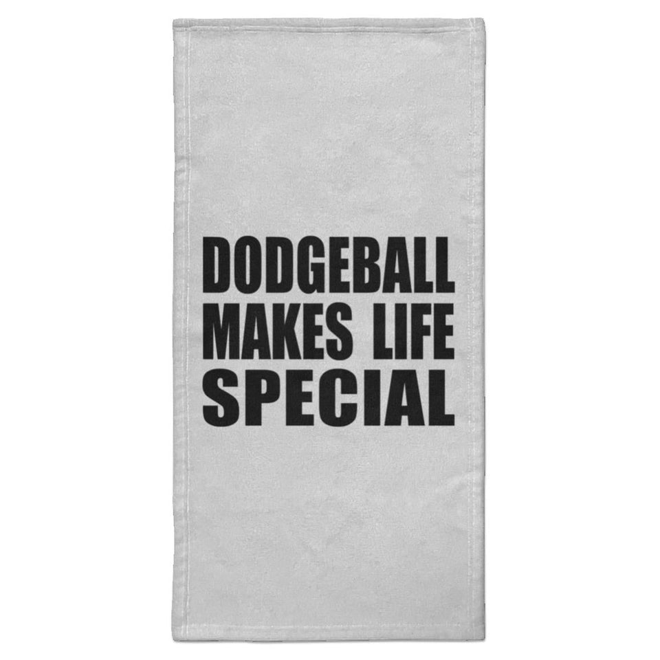 Dodgeball Makes Life Special - Hand Towel