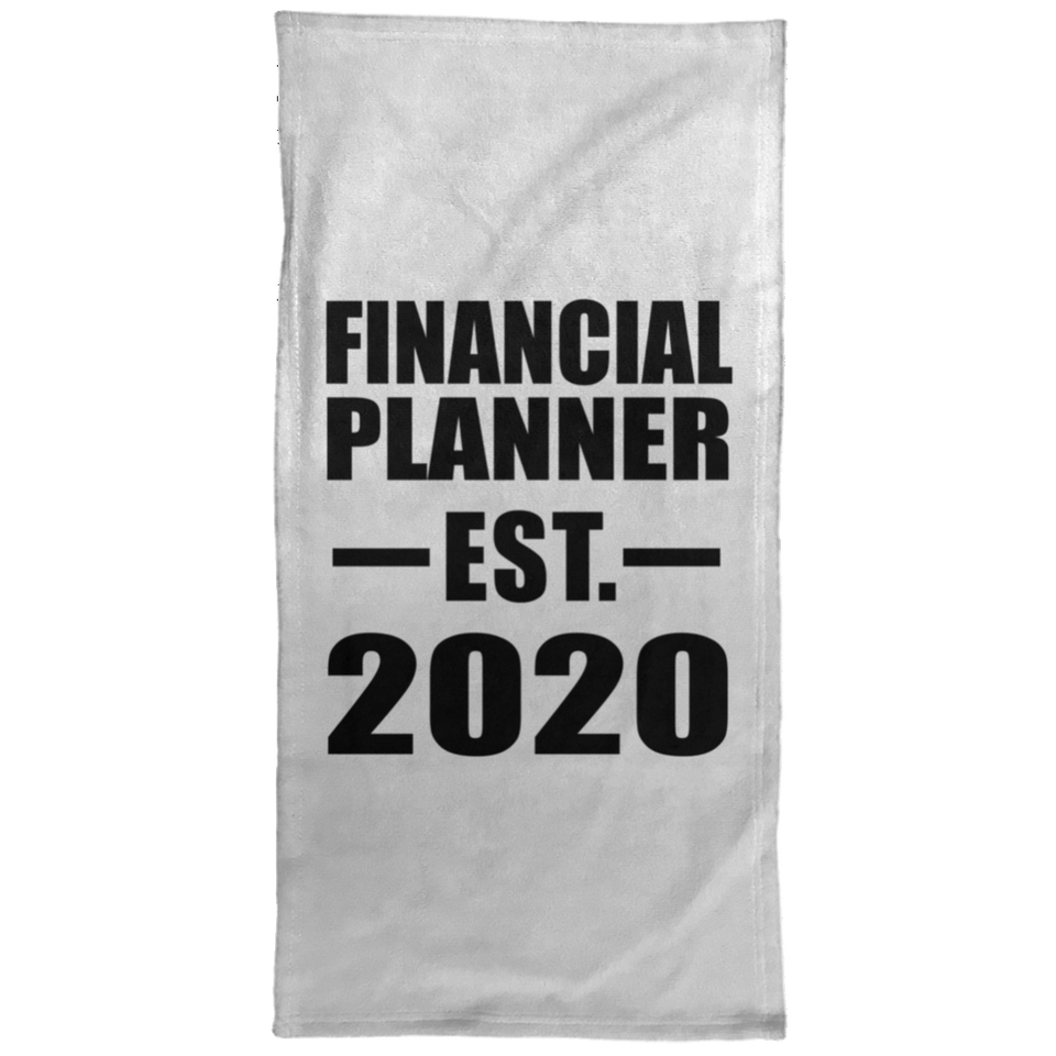 Financial Planner Established EST. 2020 - Hand Towel