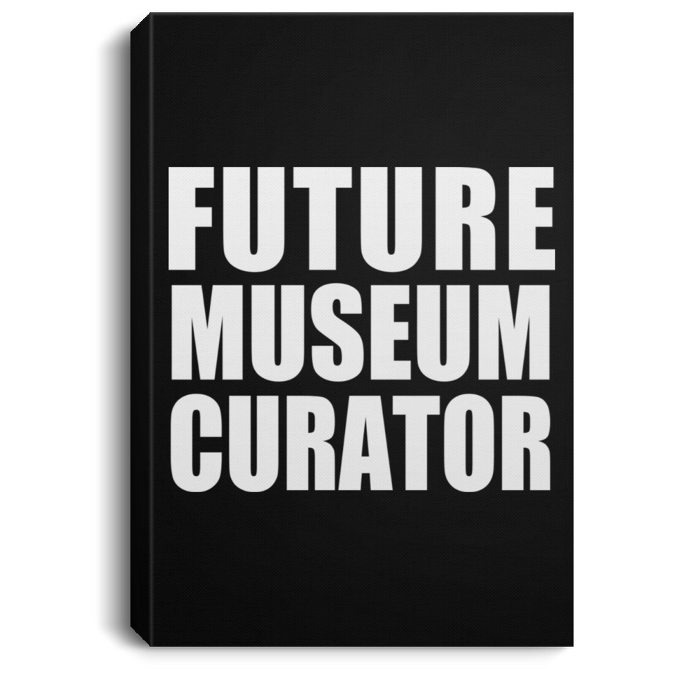 Future Museum Curator - Canvas Portrait