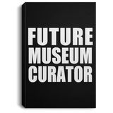 Future Museum Curator - Canvas Portrait