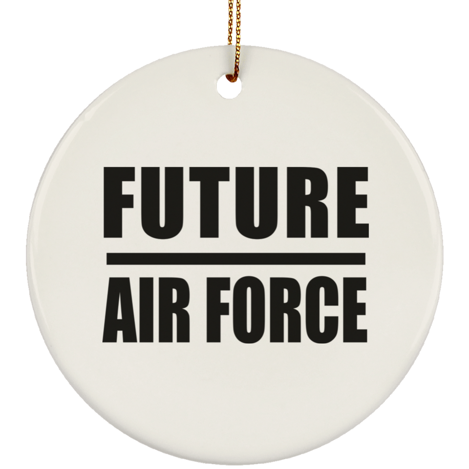 Future Air Force - Circle Ornament