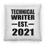 Technical Writer Established EST. 2021 - Throw Pillow