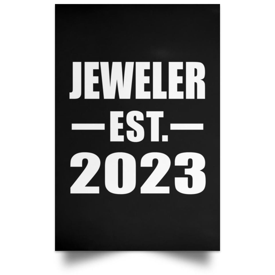 Jeweler Established EST. 2023 - Poster Portrait