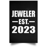 Jeweler Established EST. 2023 - Poster Portrait