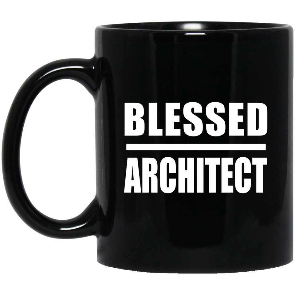 Blessed Architect - 11oz Coffee Mug Black