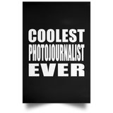Coolest Photojournalist Ever - Poster Portrait