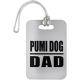 Pumi Dog Dad - Luggage Bag Tag