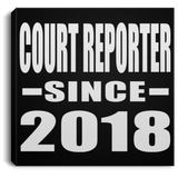 Court Reporter Since 2018 - Canvas Square