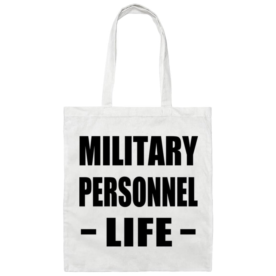 Military Personnel Life - Tote Bag White
