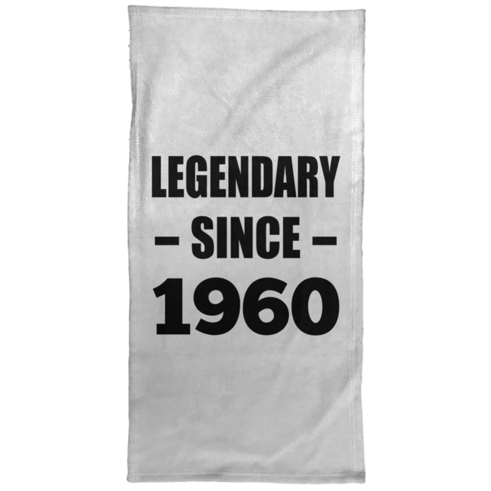 64th Birthday Legendary Since 1960 - Hand Towel