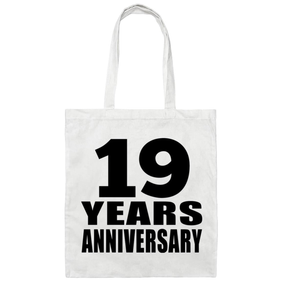 19th Anniversary 19 Years - Tote Bag White