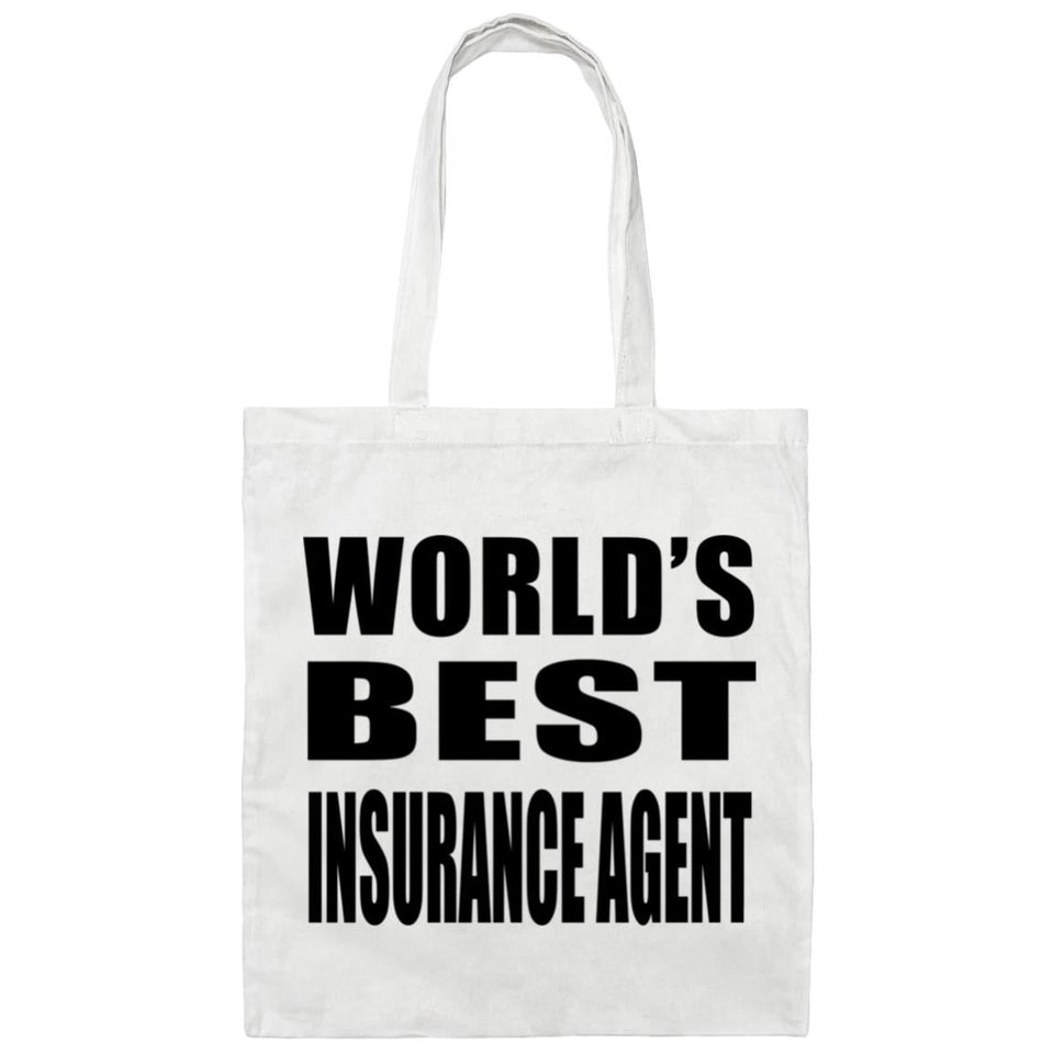 World's Best Insurance Agent - Tote Bag White