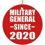 Military General Since 2020 - Circle Ornament