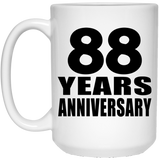 88th Anniversary 88 Years - 15 Oz Coffee Mug