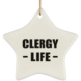 Clergy Life - Star Ornament
