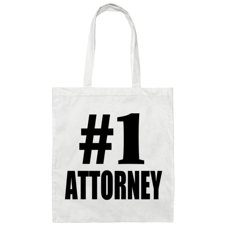 Number One #1 Attorney - Tote Bag White
