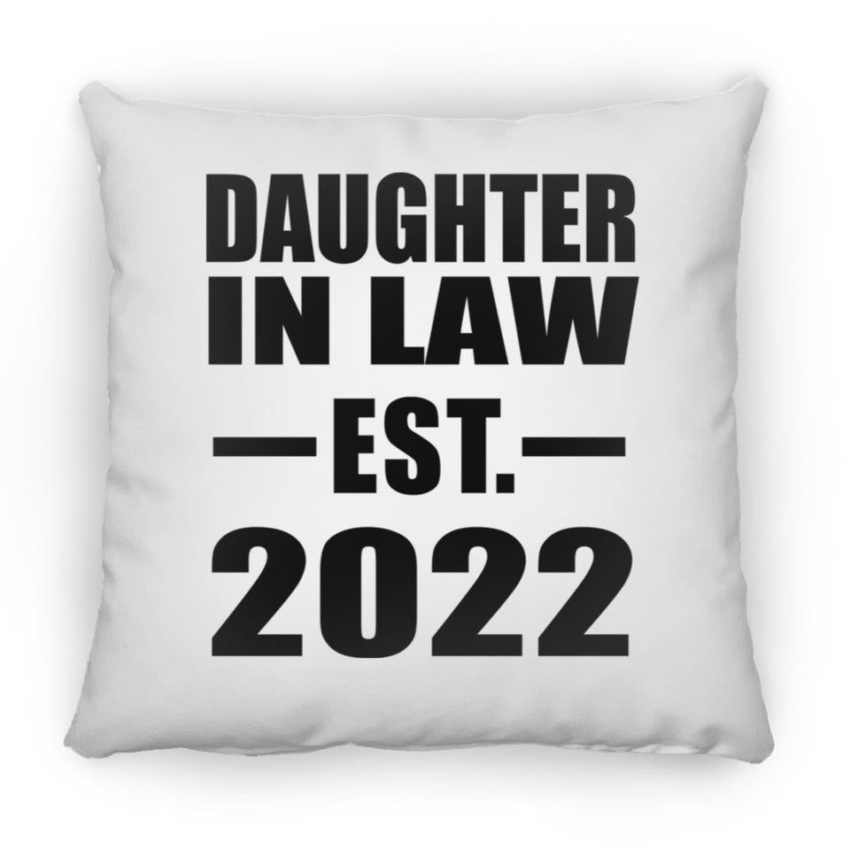 Daughter In Law Established EST. 2022 - Throw Pillow