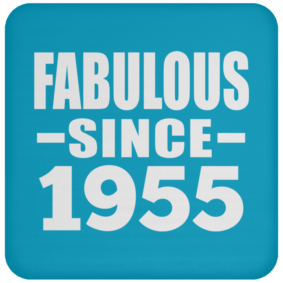 69th Birthday Fabulous Since 1955 - Drink Coaster