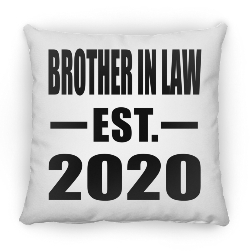 Brother In Law Established EST. 2020 - Throw Pillow