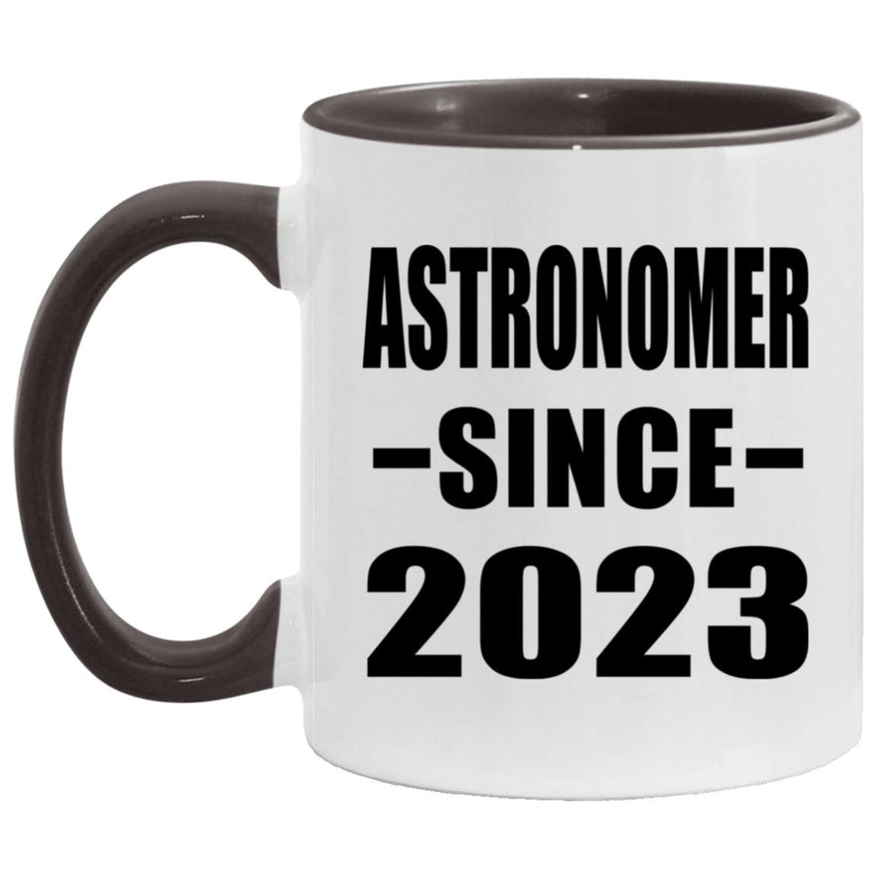 Astronomer Since 2023 - 11oz Accent Mug Black