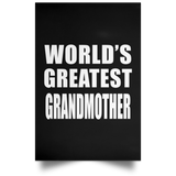 World's Greatest Grandmother - Poster Portrait