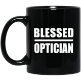 Blessed Optician - 11oz Coffee Mug Black