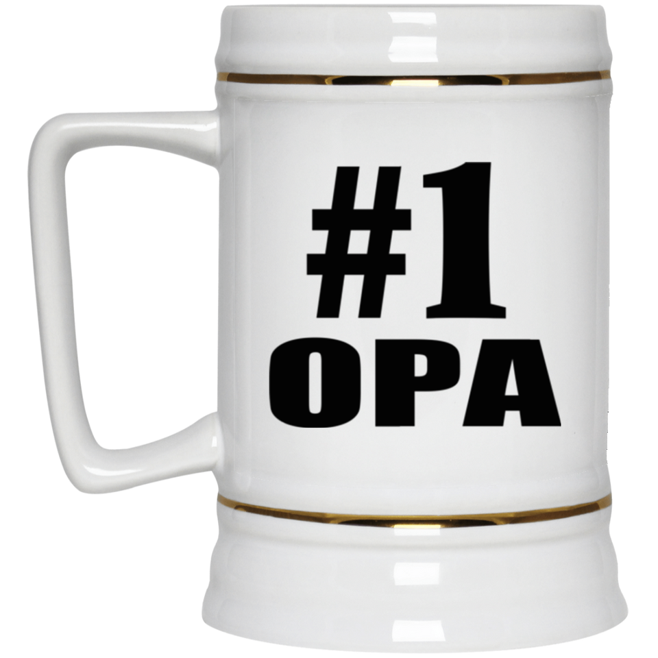 Number One #1 Opa - Beer Stein