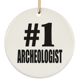 Number One #1 Archeologist - Circle Ornament