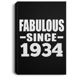 90th Birthday Fabulous Since 1934 - Canvas Portrait