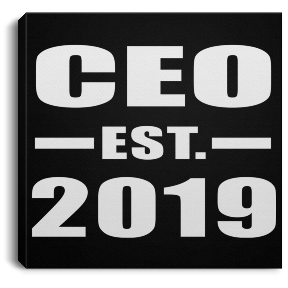 CEO Established EST. 2019 - Canvas Square