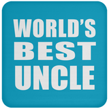 World's Best Uncle - Drink Coaster