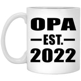 Opa Established EST. 2022 - 11oz Coffee Mug