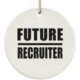 Future Recruiter - Circle Ornament