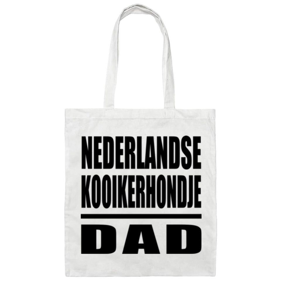 Nederlandse Kooikerhondje Dad - Tote Bag White
