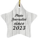 Photo Journalist Since 2023 - Star Ornament F