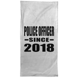Police Officer Since 2018 - Hand Towel