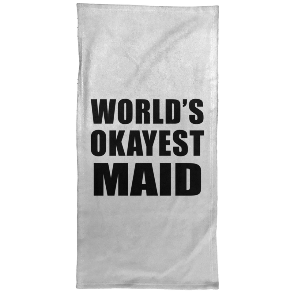 World's Okayest Maid - Hand Towel